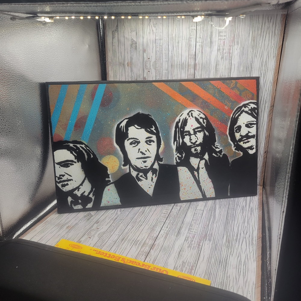 The Beatles, " All You Need Is Art" Painting